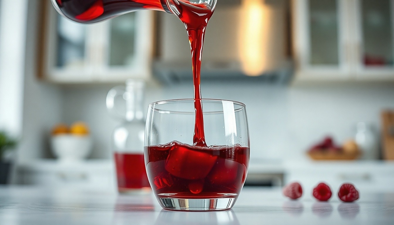 Malinový sirup